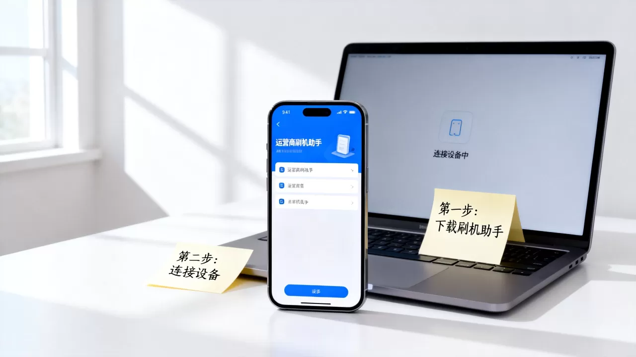 运营商刷机助手怎么刷？刷机助手教程