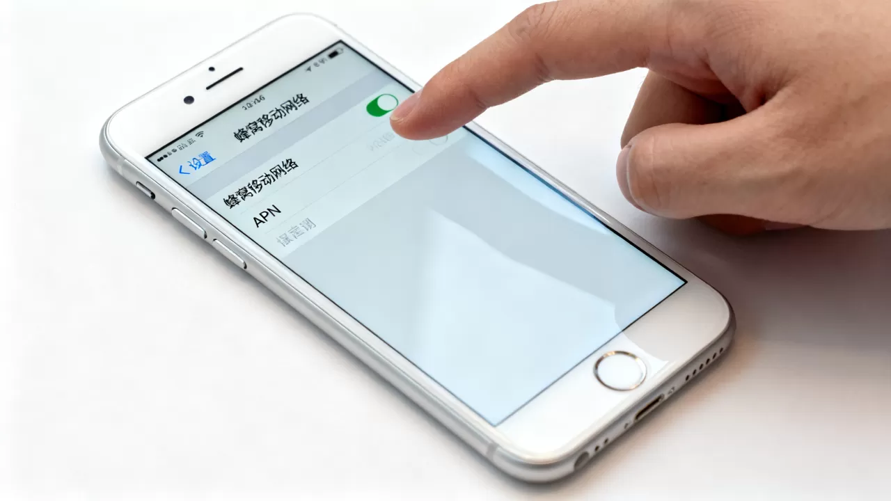 iphone6 apn在哪，iphone6 apn设置教程