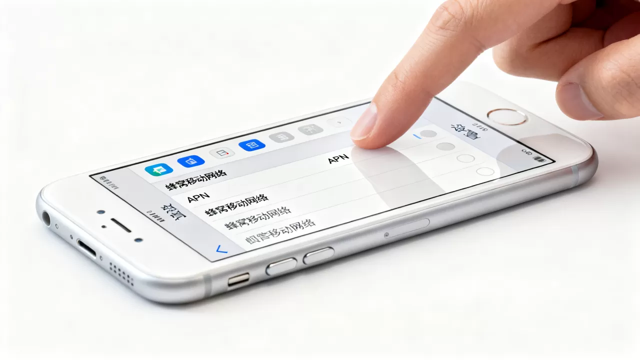 iphone6 apn在哪，iphone6 apn设置教程