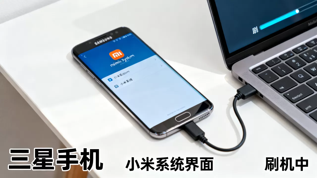 把三星机刷成小米机，三星手机能刷成小米系统吗