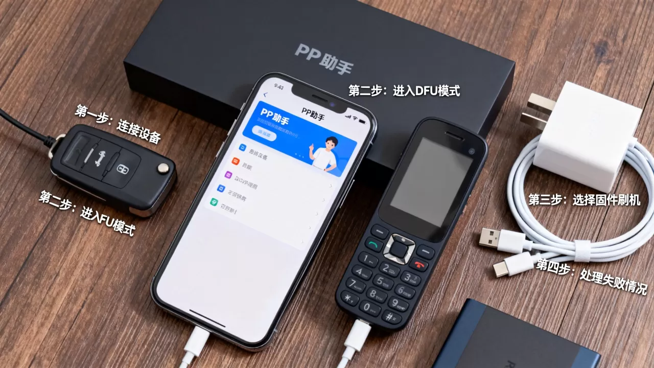 pp助手iphone刷机教程，iphone刷机失败怎么办
