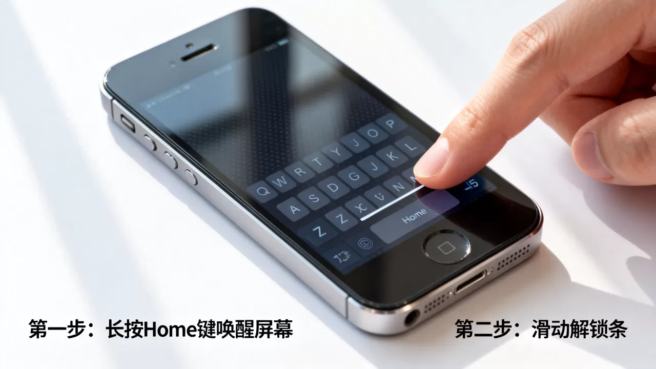 iphone5键盘锁怎么开，iphone5键盘锁