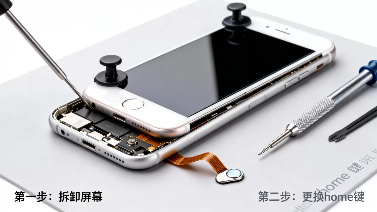 iphone6 home键坏了怎么修，iphone6 home维修