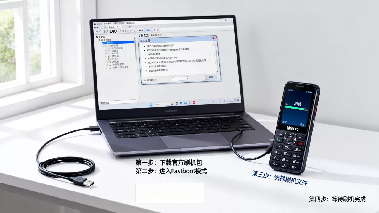 波导d10刷机教程，波导d10刷机失败怎么办