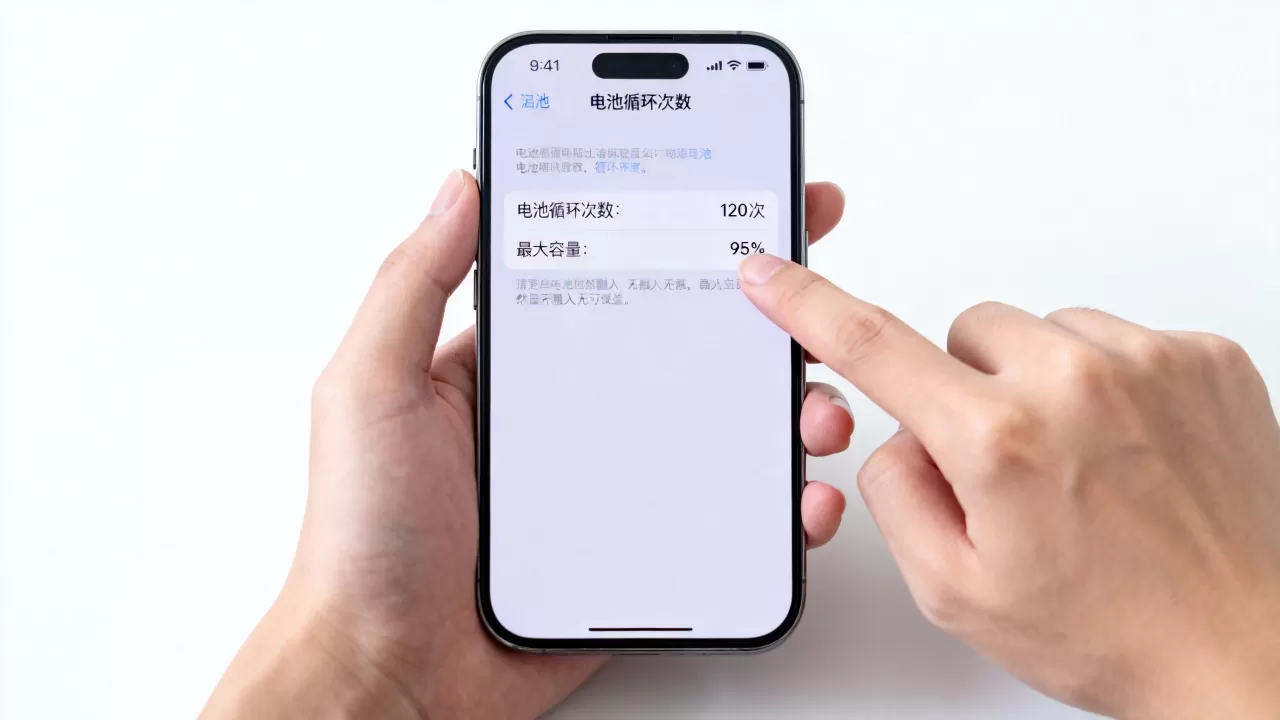 iphone查电池循环次数，iPhone电池健康度怎么看