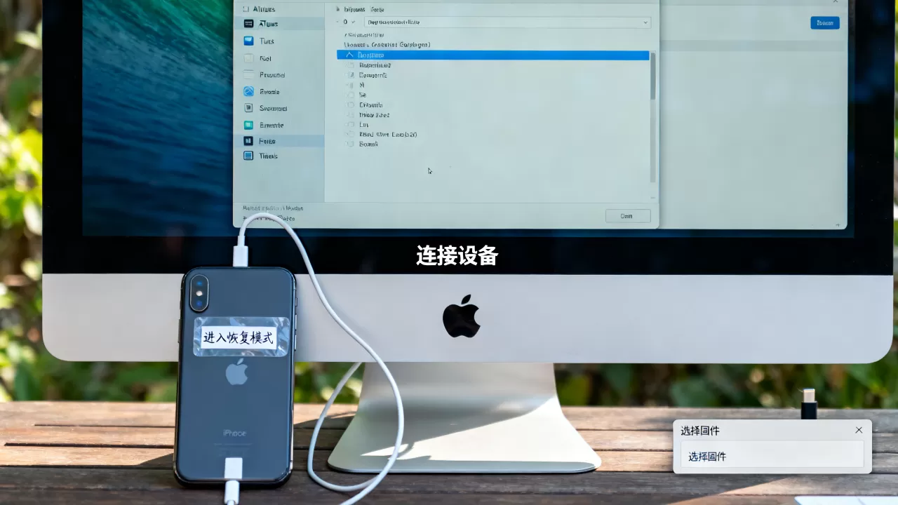 苹果怎么用itunes刷机，苹果itunes刷机教程