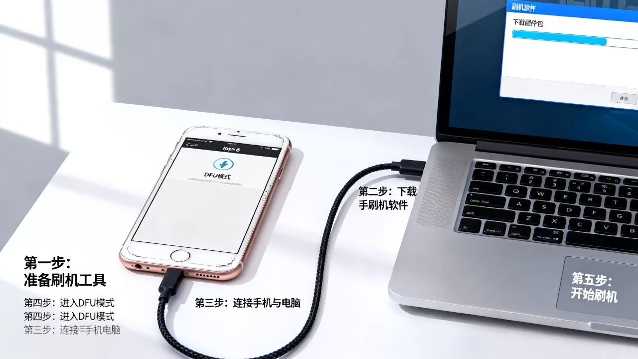 苹果6哪里可以刷机，苹果手机刷机教程