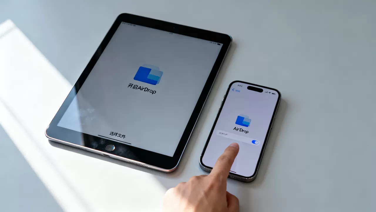 ipad与iphone互传文件，ipad和iphone怎么互传文件
