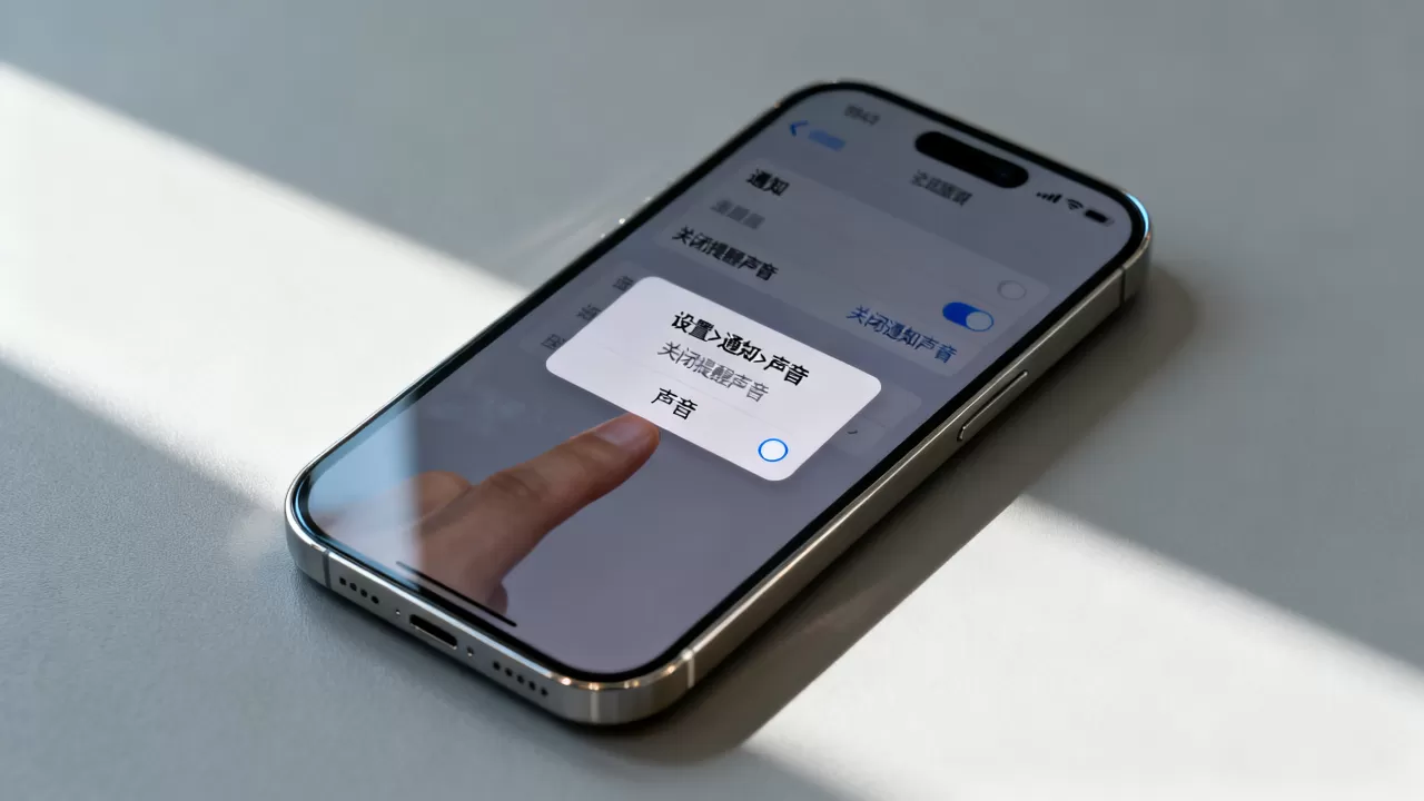 iphone关闭提醒声音了，iphone关闭通知声音怎么设置
