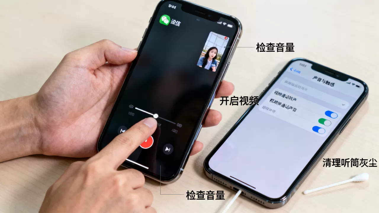 微信视频无声怎么办？iPhone视频播放没声音解决方法