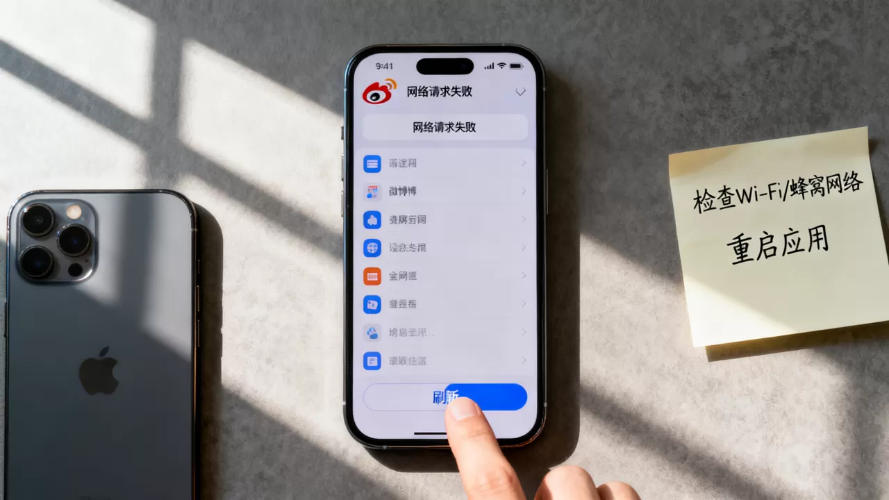 微博刷新不了怎么办，iphone微博打不开