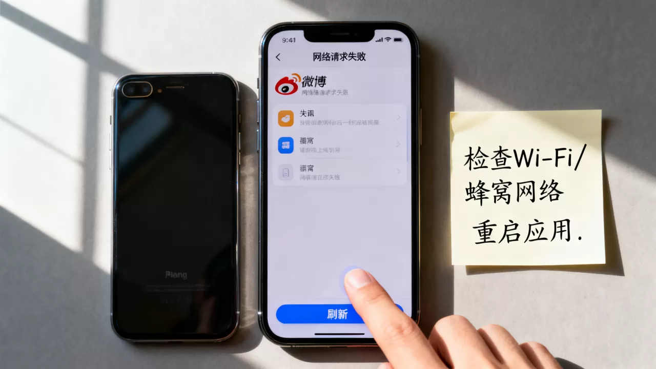 微博刷新不了怎么办，iphone微博打不开