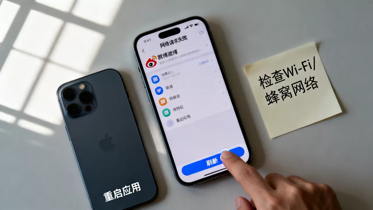 微博刷新不了怎么办，iphone微博打不开