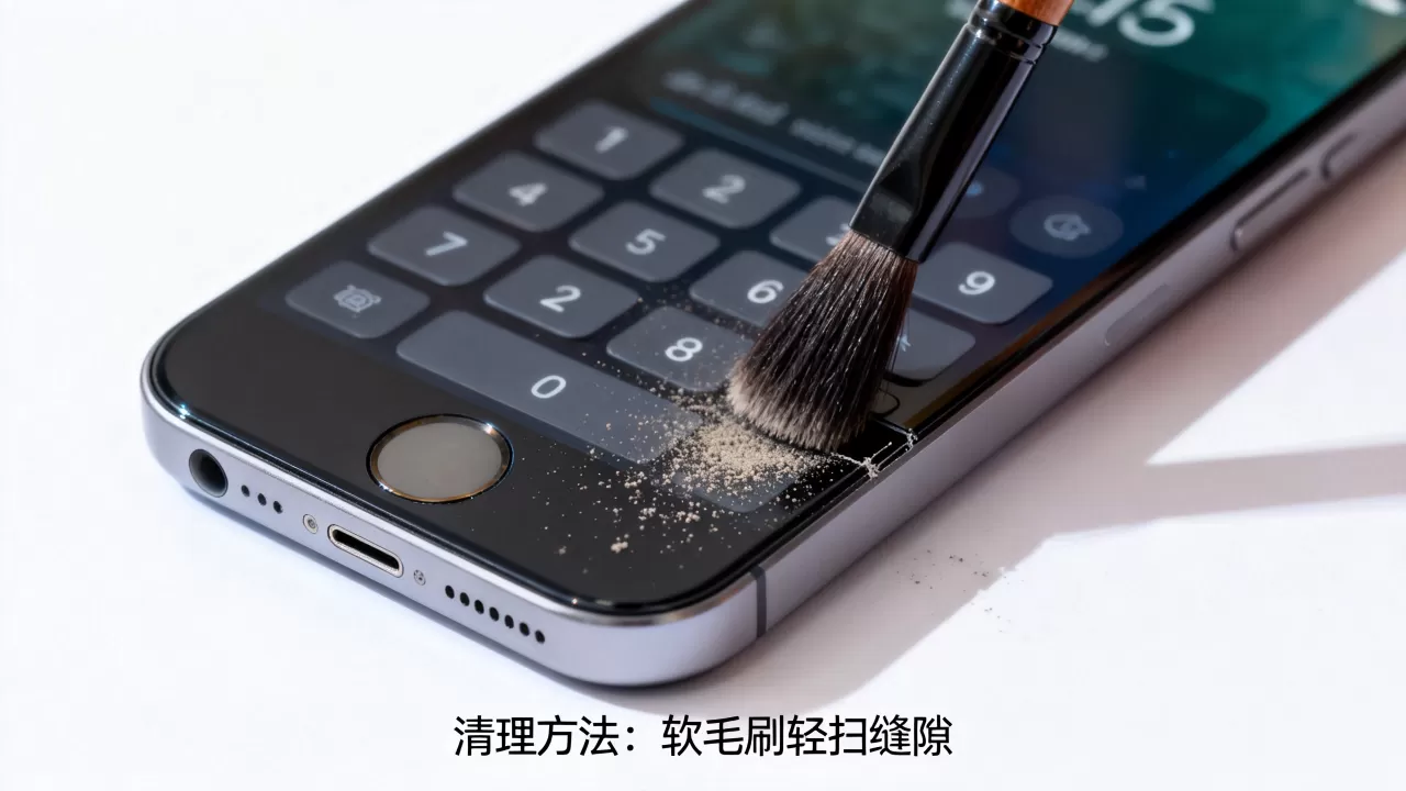 iphone home键进灰怎么办，iPhone按键缝隙清理方法