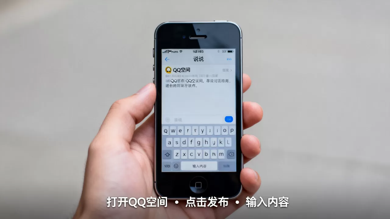 iphone5发说说怎么弄，iphone5发说说