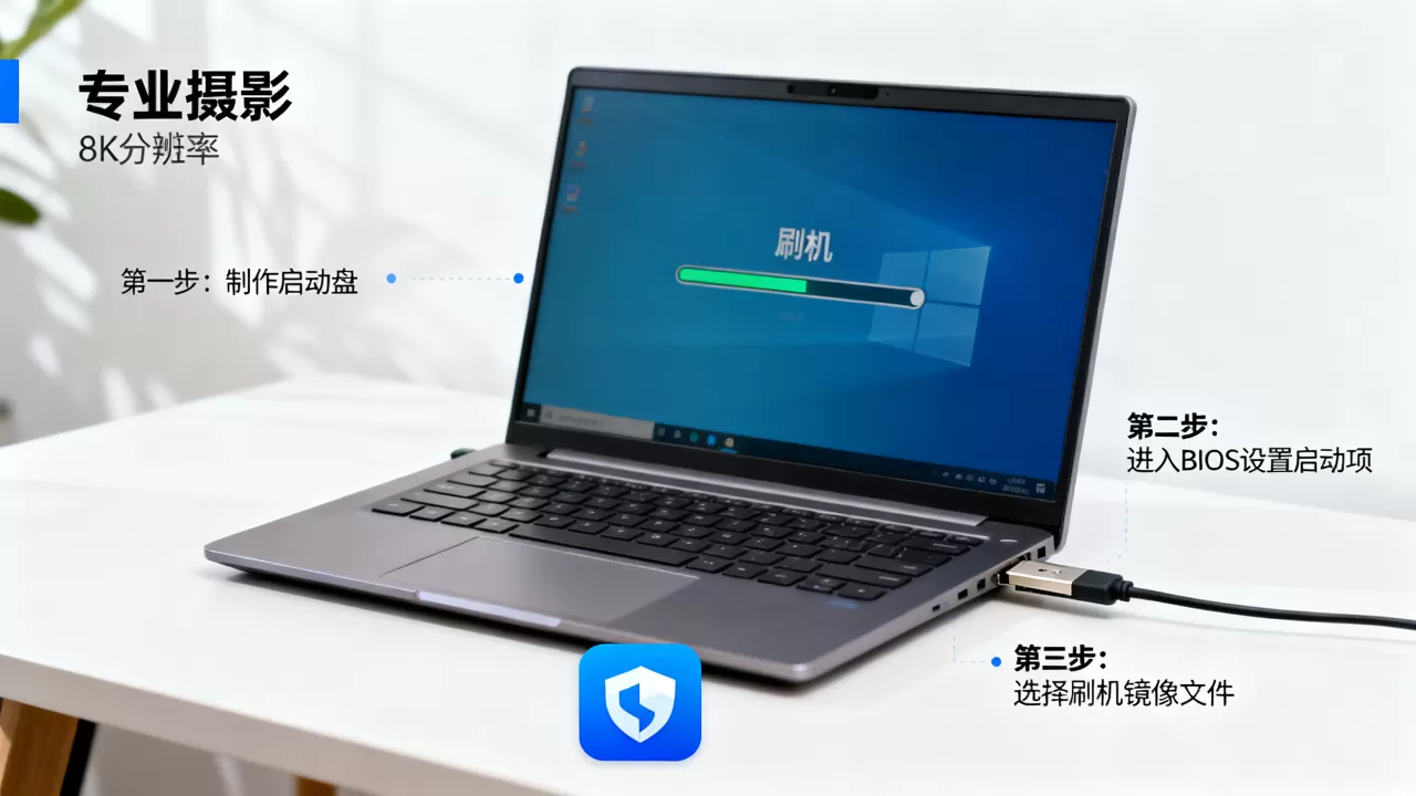 windows电脑怎么刷机教程，电脑刷机详细步骤