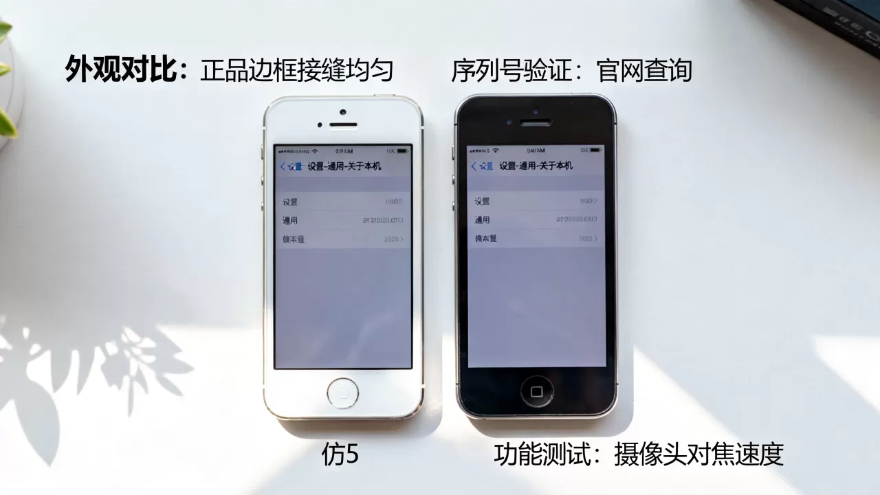 iphone5怎么判断真假，iphone5真假鉴别