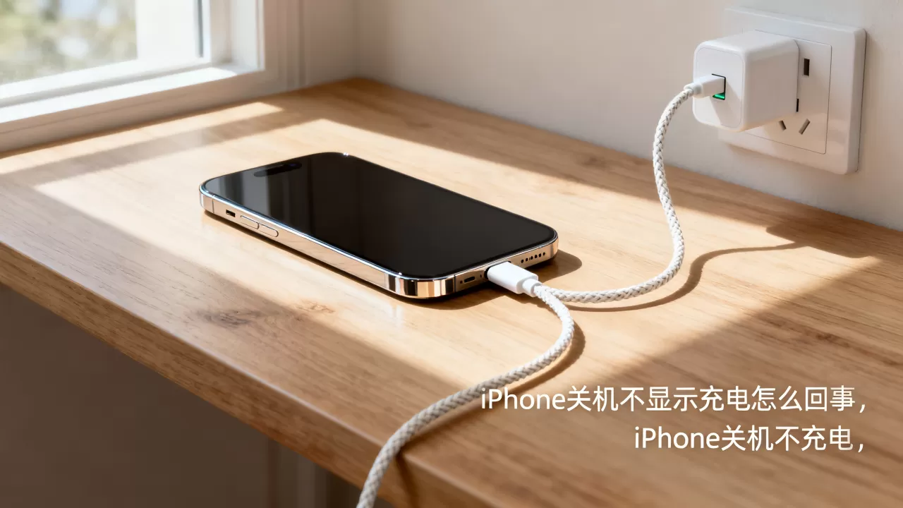 iphone关机不显示充电怎么回事，iphone关机不充电