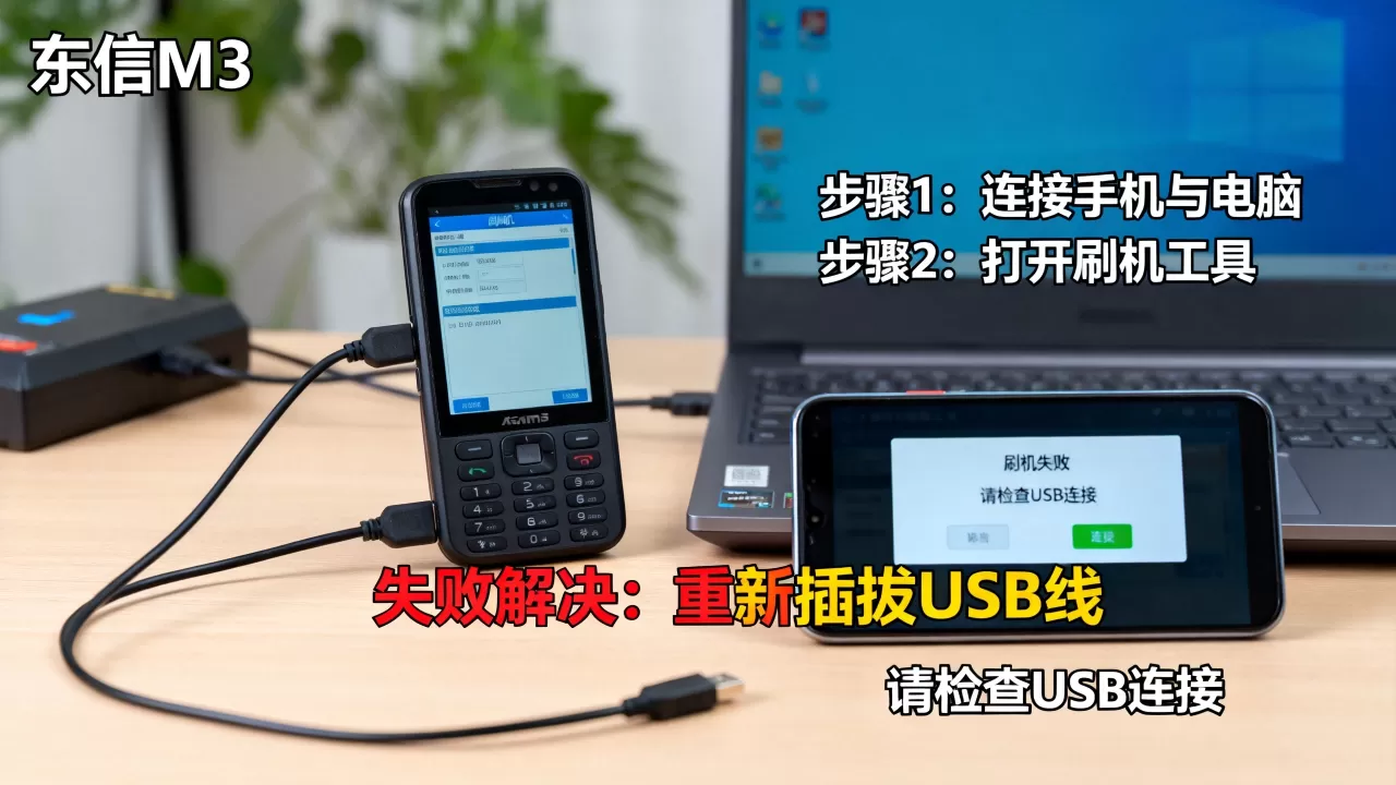 东信m3刷机教程，东信m3刷机失败怎么解决