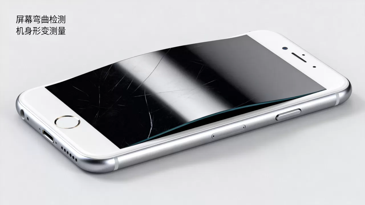 iphone6splus弯曲，iphone6splus屏幕弯曲怎么修