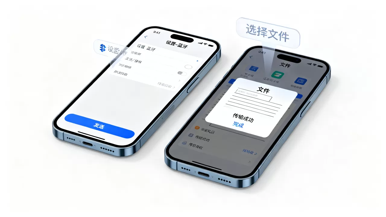 iphone蓝牙怎么传东西，iphone蓝牙传输文件