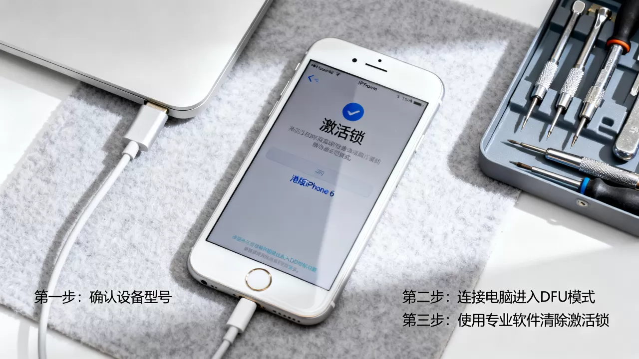 港版iPhone 6锁id怎么解，iPhone 6解锁教程