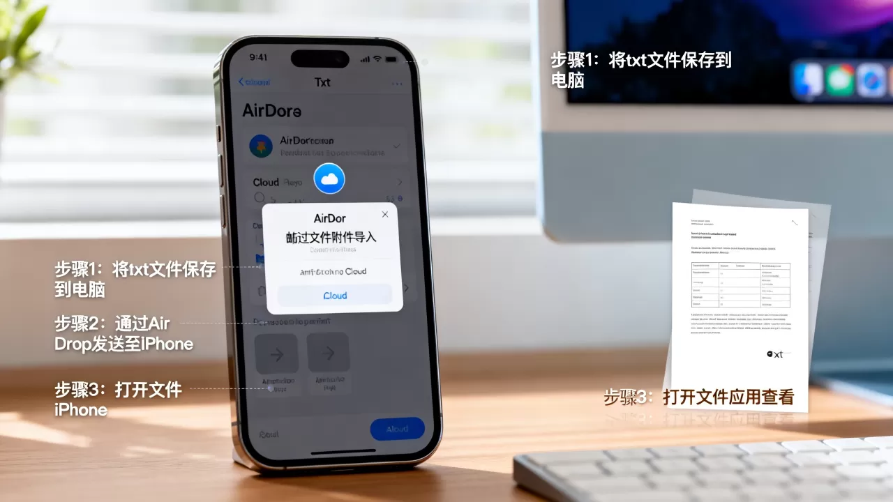 怎么把txt放到iphone，iphone导入txt文件