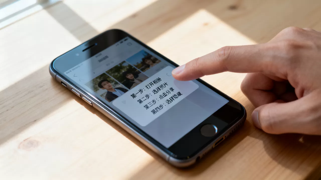 iphone 7怎么隐藏照片，iphone 7隐藏相册教程