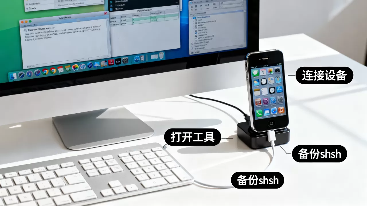 iphone4 6.12 shsh怎么保存？iphone4 shsh保存教程