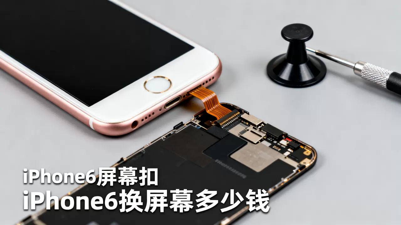 iphone6屏幕扣，iphone6换屏幕多少钱