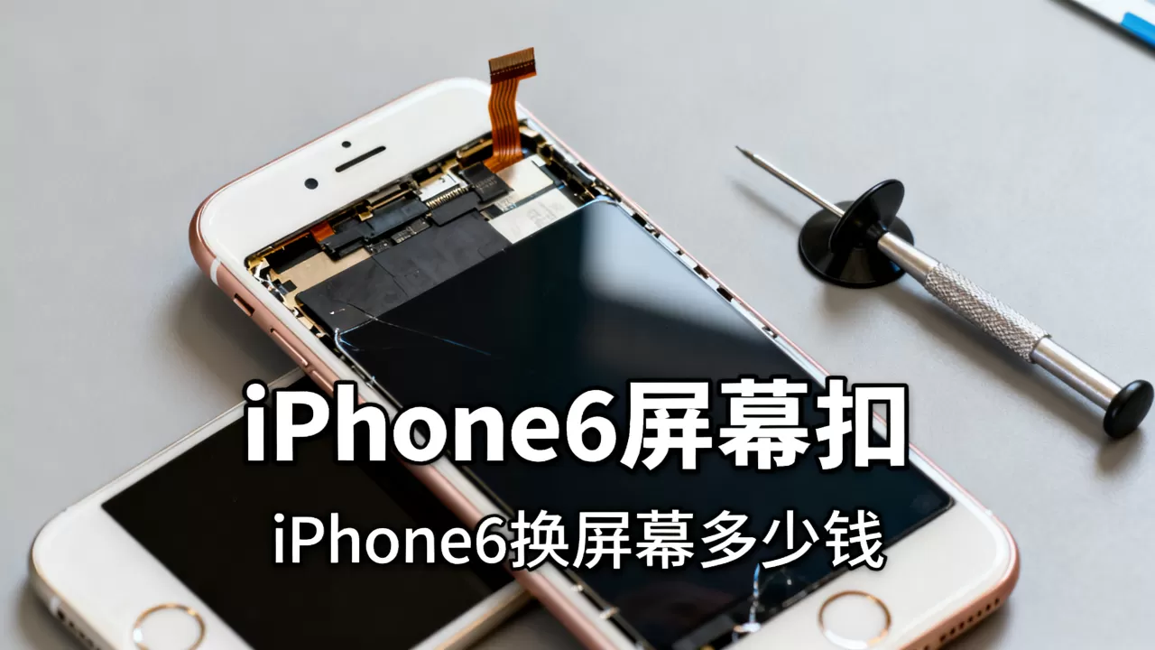 iphone6屏幕扣，iphone6换屏幕多少钱