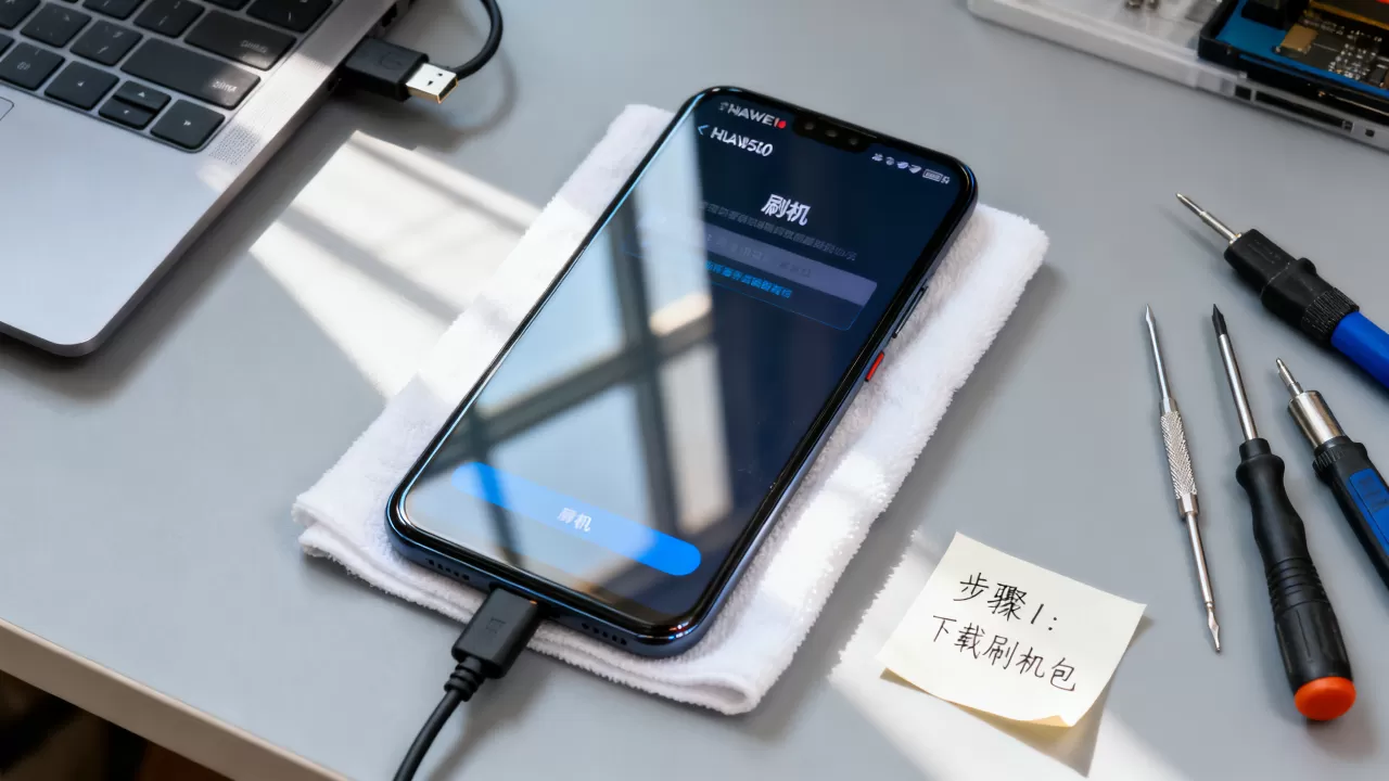华为8500s刷机教程，华为8500s怎么刷机