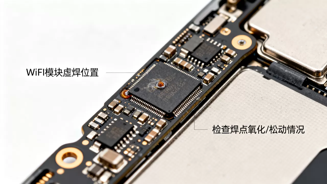 iphone wifi模块虚焊怎么办，iphone wifi模块虚焊