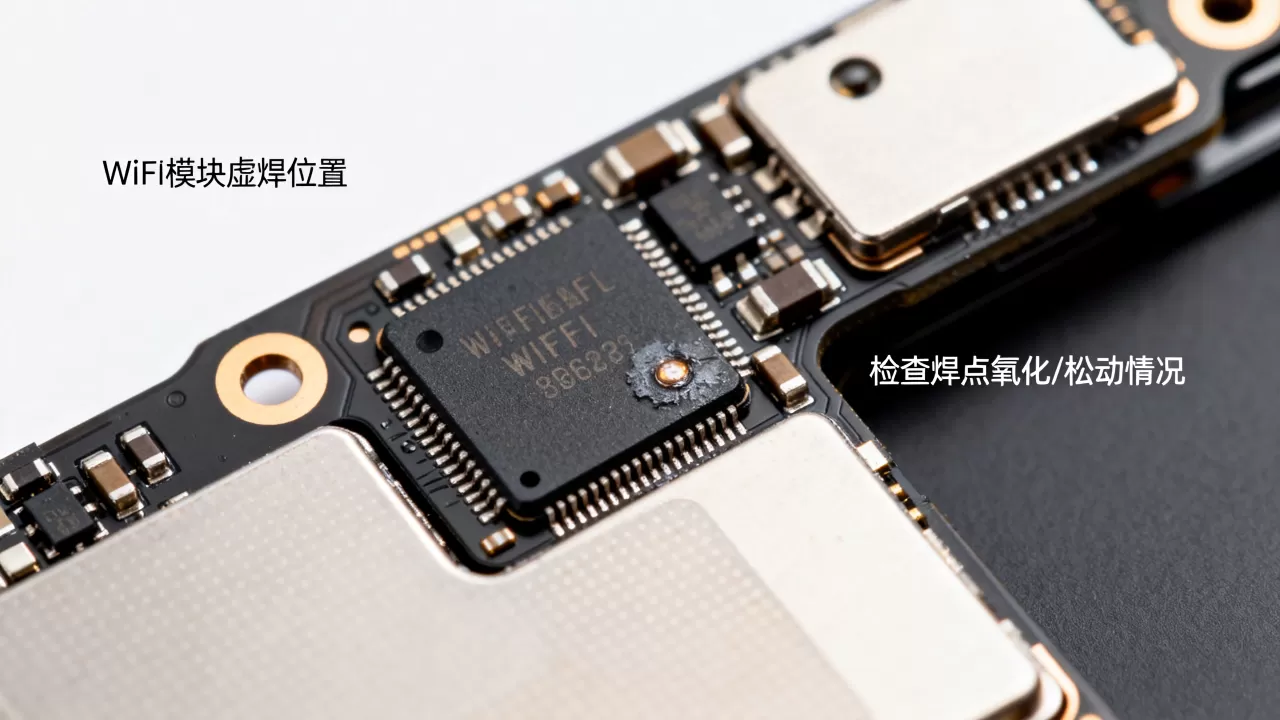 iphone wifi模块虚焊怎么办，iphone wifi模块虚焊