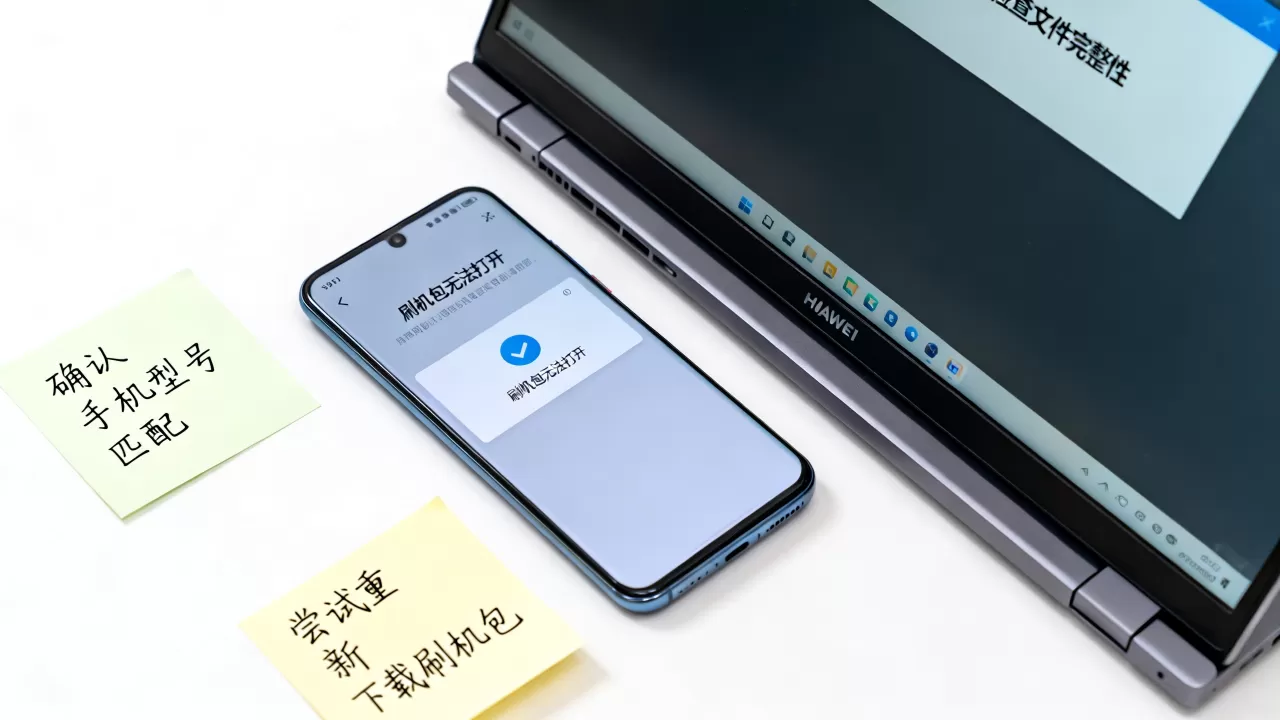 华为手机打不开刷机包怎么办，刷机包打不开