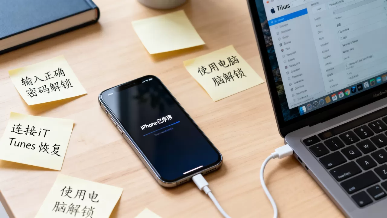 iphone已停用知道密码怎么办？iphone已停用怎么解锁