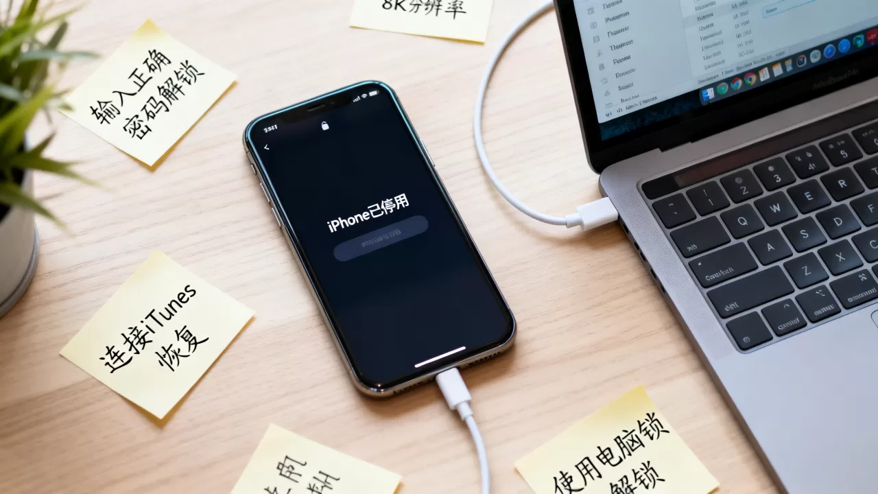 iphone已停用知道密码怎么办？iphone已停用怎么解锁