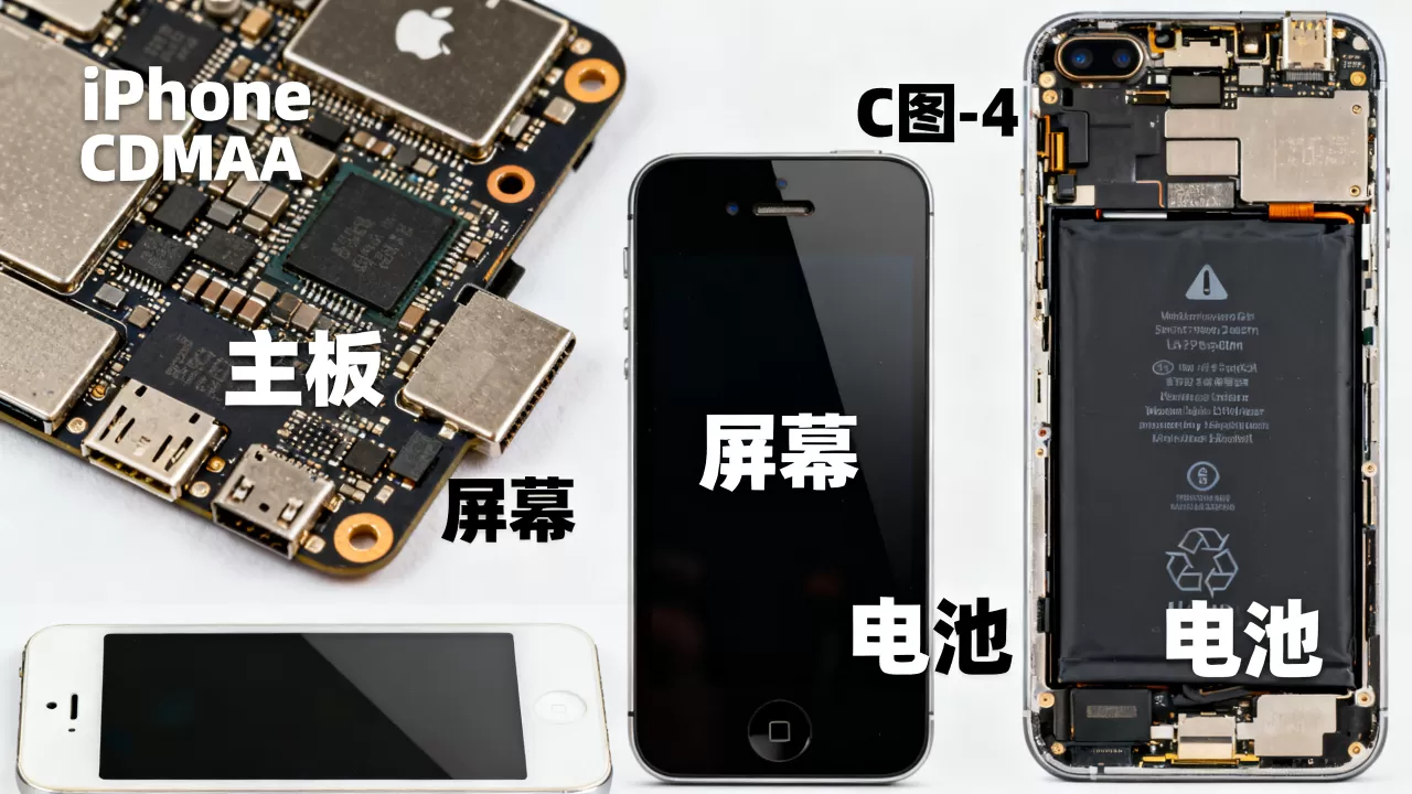 iphone4 cdma拆机教程，iphone4拆机视频