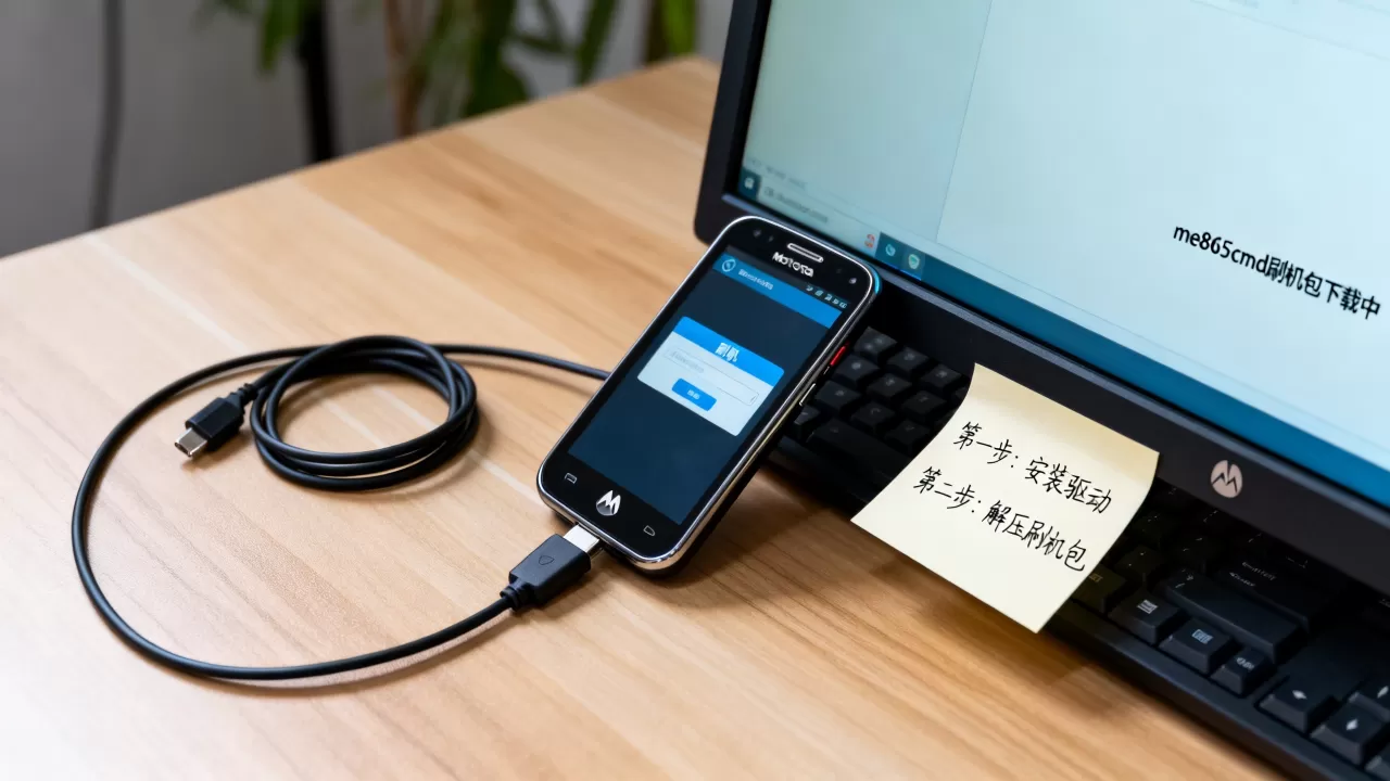 me865cmd刷机教程，摩托罗拉me865cmd刷机包下载