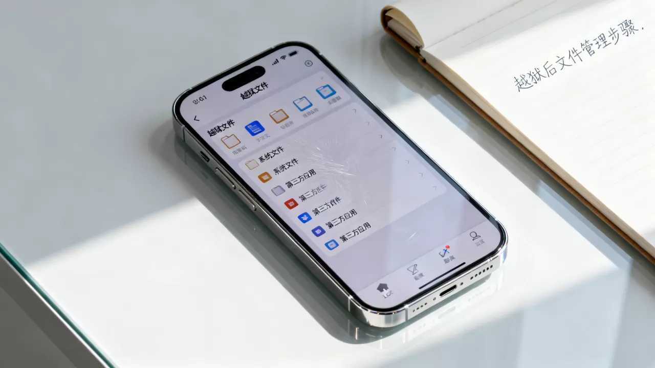 iphone越狱后怎么管理文件，iphone越狱教程