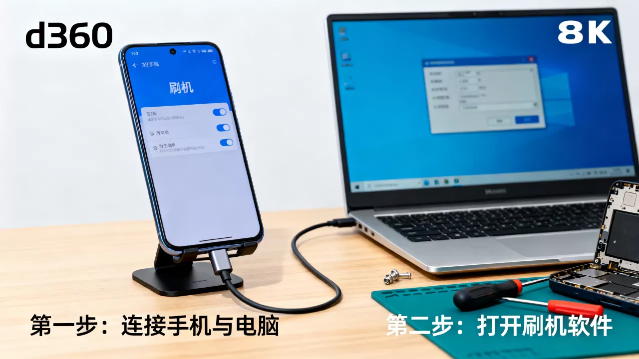 d360刷机教程，d360刷机失败怎么办