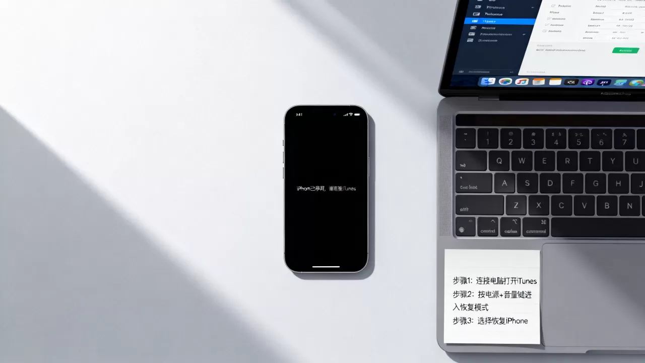 id无法解锁此iphone，苹果id密码忘了怎么解锁