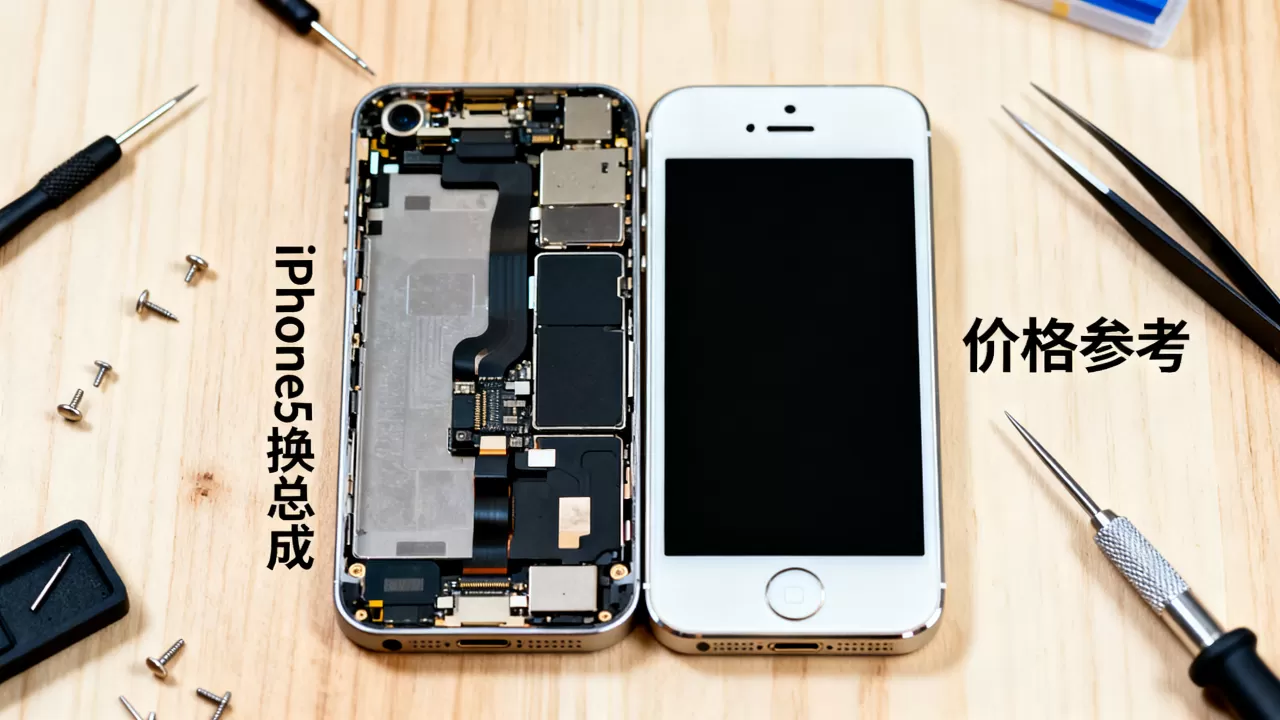 iPhone5换总成多少钱，iPhone5换总成