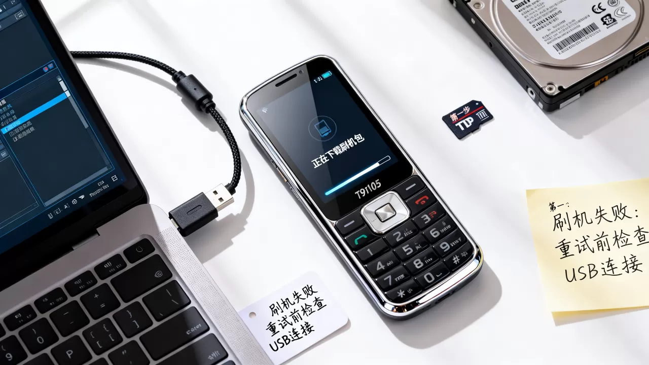 波导t9105刷机教程，波导手机刷机失败怎么办