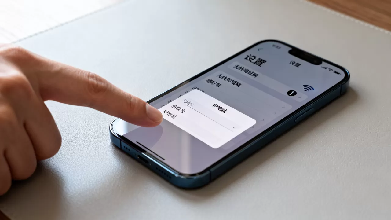 iphone怎么查ip地址，iphone查看本机ip地址
