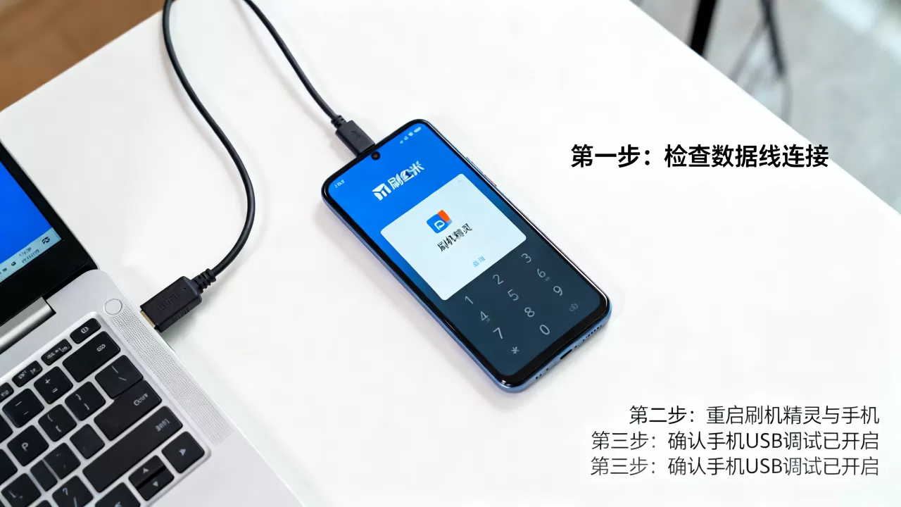 刷机精灵连不上红米怎么办，红米手机刷机教程