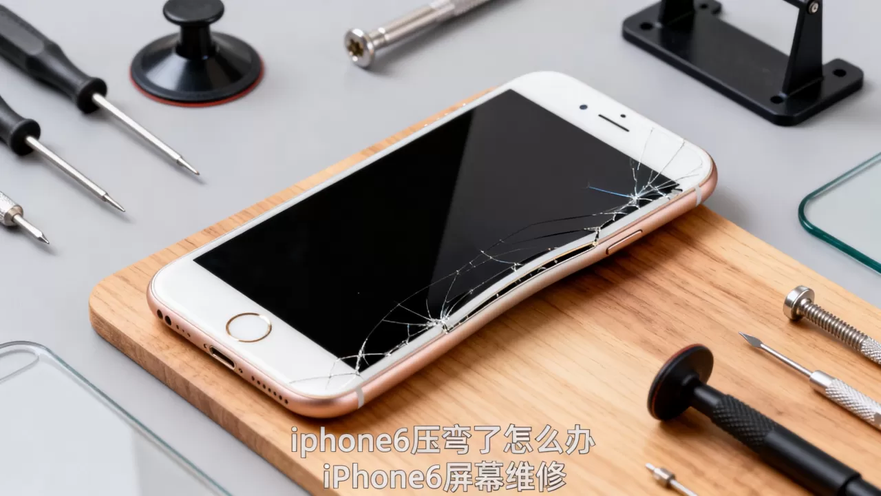 iphone6压弯了怎么办，iphone6屏幕维修