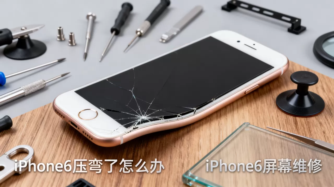 iphone6压弯了怎么办，iphone6屏幕维修