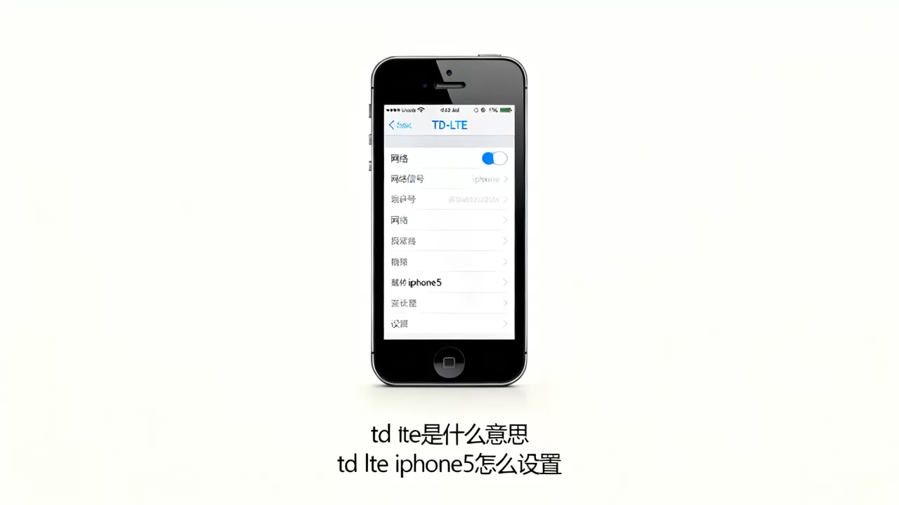 td lte iphone5怎么设置？td lte是什么意思