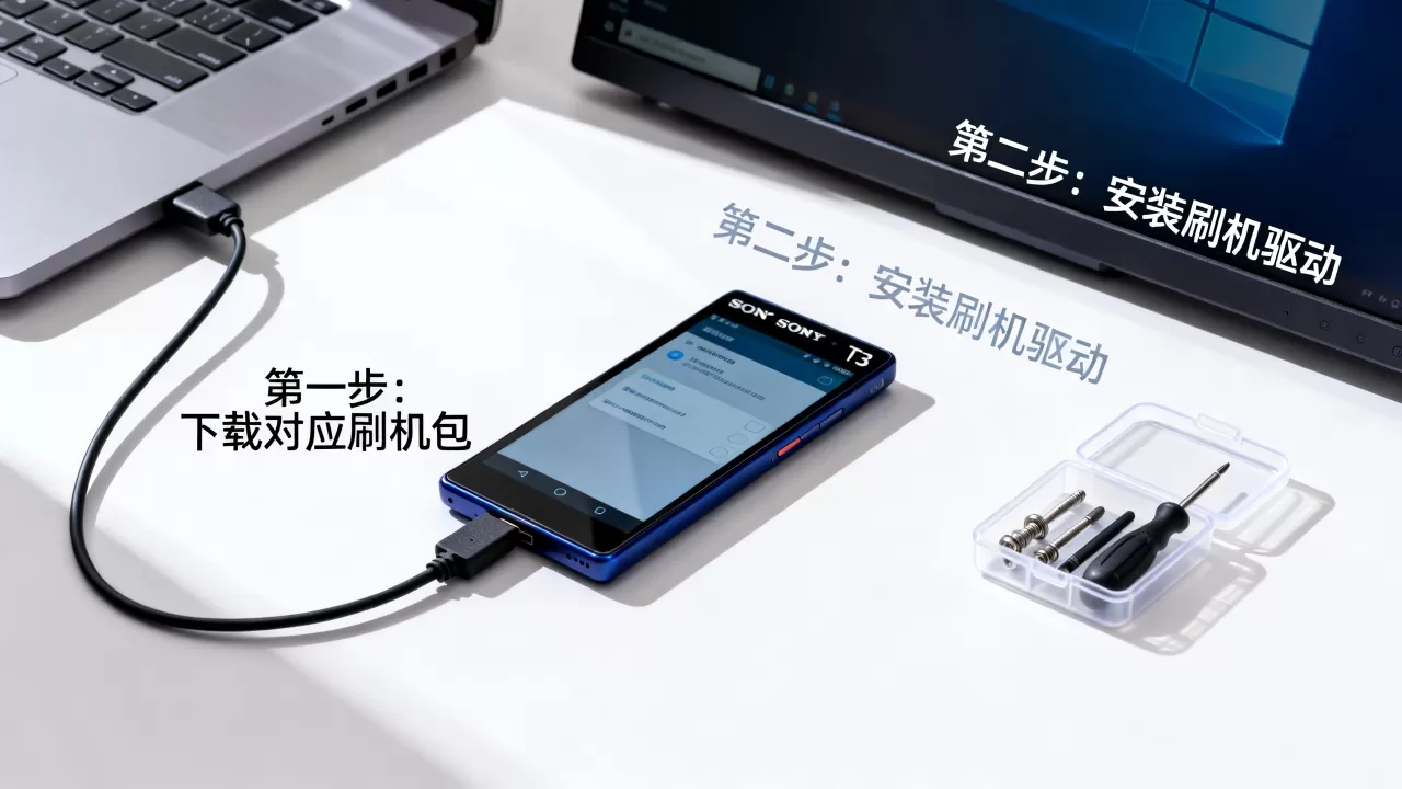 索尼t3刷机教程，索尼t3刷机失败怎么办